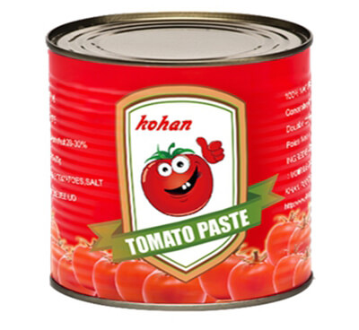 400 g pâte de tomates